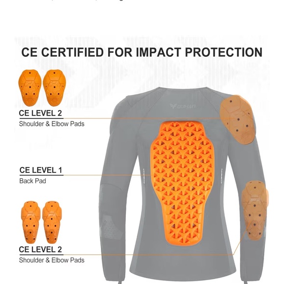 Motorcycle Jacket Women with CE Level 2 Armored Summer Mesh - Picture 4 of 13